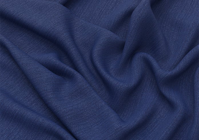 Montierre, Royal Blue - Twist&Fit Roman Blind - Image 4